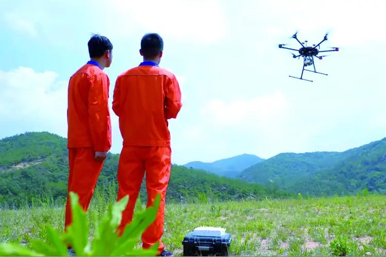 运粮湖管理区无人机倾斜摄影巡检拍摄